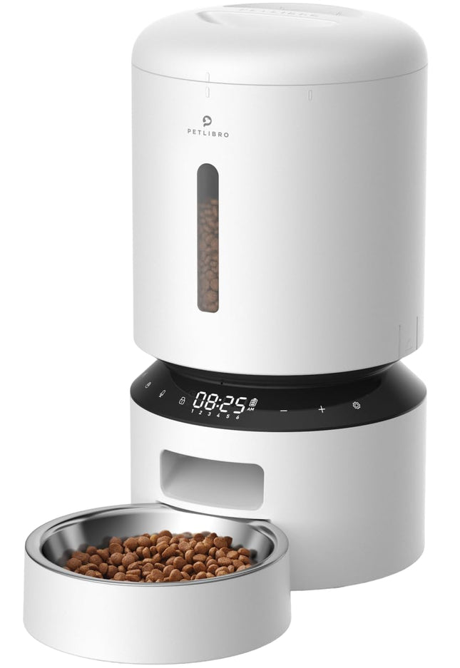 PETLIBRO Automatic Cat Feeder, Wireless 2.4G WiFi Intelligent Feeder Cat