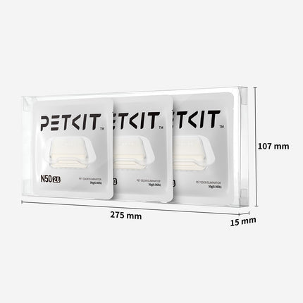 PETKIT Odour Eliminator for Pura Max Pura Max 2 & PUROBOT Max Pro 2 Self-Cleaning Cat Litter Tray Odour Control (Pack of 3)
