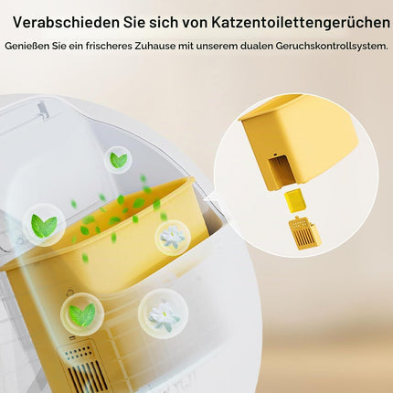 UBPET C31&C41&C41 Pro Cat Litter Tray Self-Cleaning Odour Neutralising Blocks
