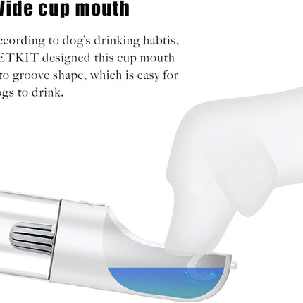 Petkit P008 Eversweet Dog Drinking Bottle for Travel, Leak-proof Outdoor Drinking Bottle - 400 ml