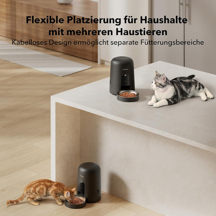 PETLIBRO Automatic Cat Feeder, Wireless 2.4G WiFi Intelligent Feeder Cat
