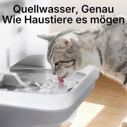 PETKIT EverSweet Ultra Cat Drinking Fountain with AI Camera, 5L Fresh/Waste Water Separation, Filterless Design, Automatic Water Dispenser for Cats and Small Dogs, App Control, 5GHz/2.4GHz WiFi