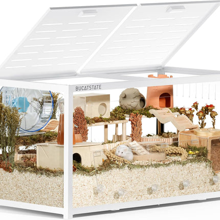 BUCATSTATE Hamster Cage 3.0 - Small Animal Cage Large 120 L x 60 W x 62 H