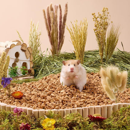 BUCATSTATE Natural Hamster Bedding - Flowers & Herbs & Sprays for Cage Habitat Decor